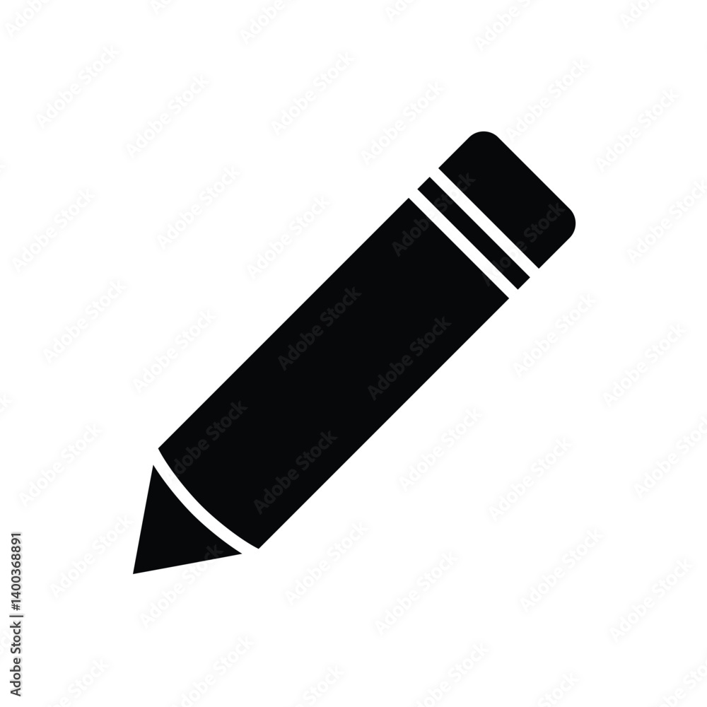 pencil, icon, flat, design, vector, illustrations, education, style, trendy, collections pencil, icon, flat, design, vector, illustrations, education, style, trendy, collections