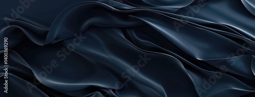 Obraz na płótnie Enigmatic Elegance of Draped Satin w salonie