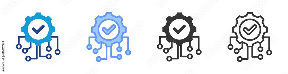 System Availability icon set multiple style collection System Availability icon set multiple style collection