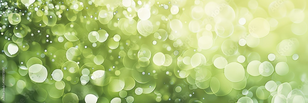 Lush Green Bokeh Bliss