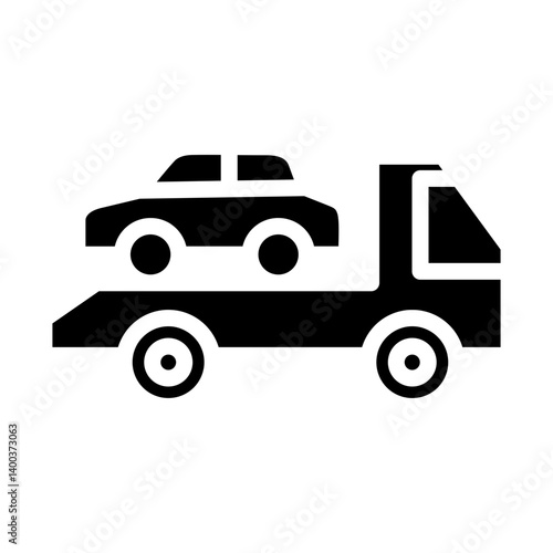 Car Shift Icon Style