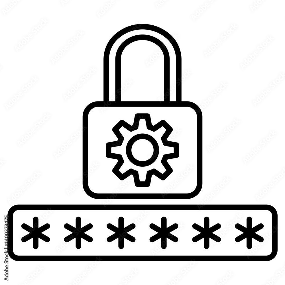 Password Management Icon