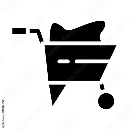 Wheelbarrow Icon Style