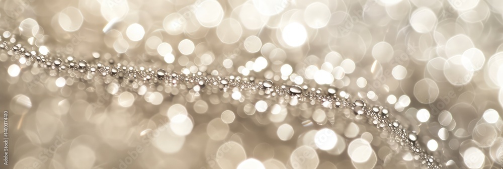 Radiant Water Droplets