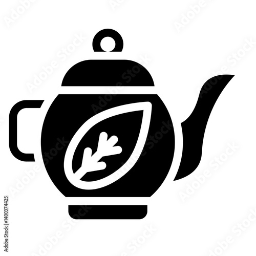 Tea Pot Icon Style