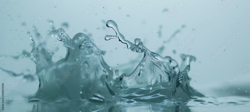 Serene Water Splash