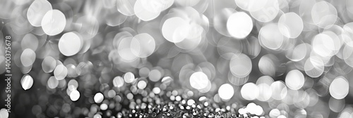Obraz na płótnie Ethereal Bokeh Bliss w salonie