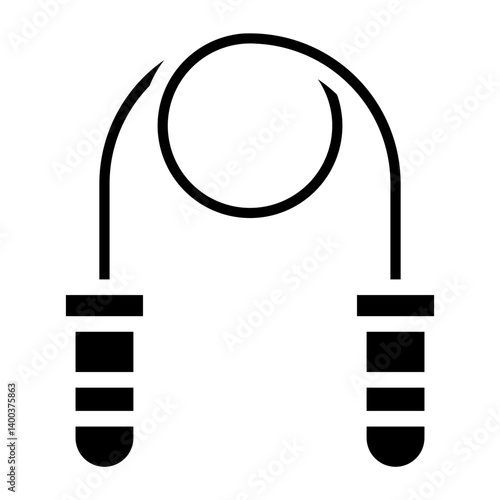 Skipping Rope Icon Style