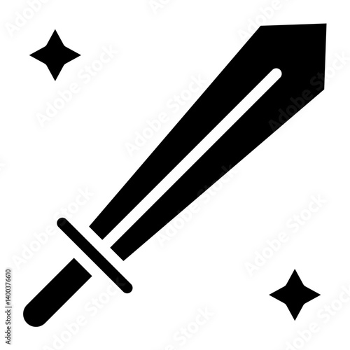 Sword Toy Icon Style