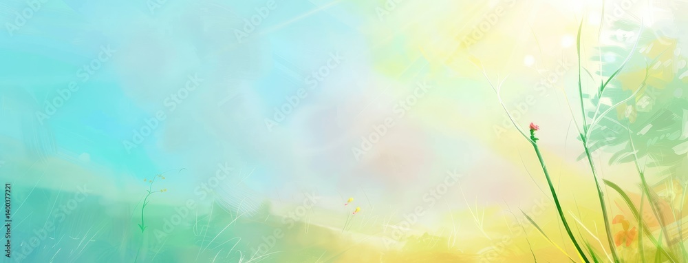 Ethereal Dawn: A Gentle Nature Tribute