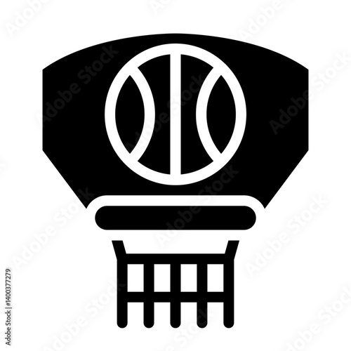 Basketball Icon Style