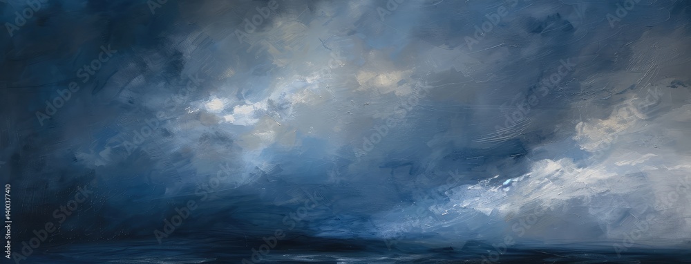 Tranquil Blue Horizons