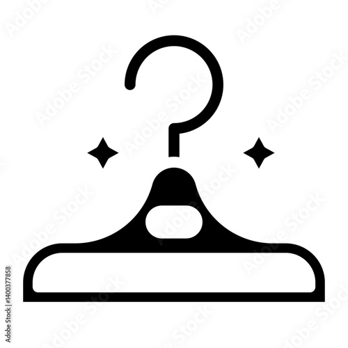 Clothes Hanger Icon Style