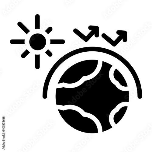 Greenhouse Effect Icon Style