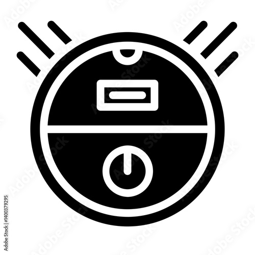 Robot Vaccum Icon Style