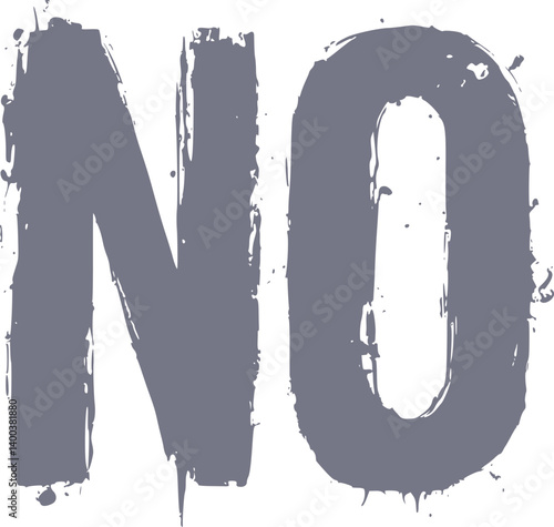 Design of no message brush style