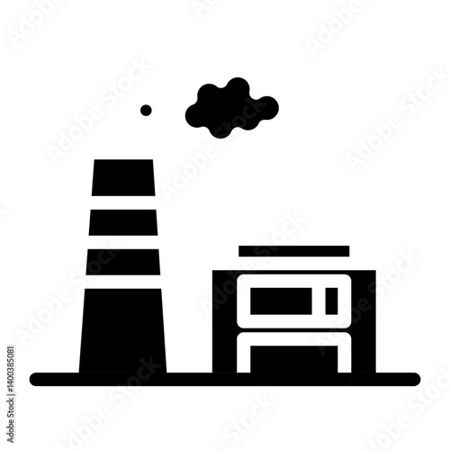 Power Plant Icon Style
