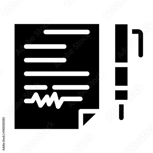 Oil Contract Icon Style