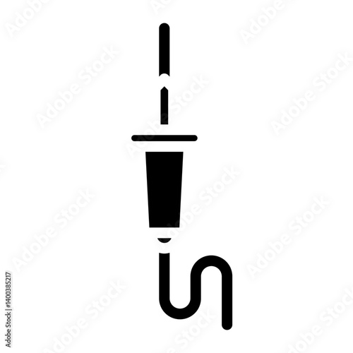 Soldering Iron Icon Style