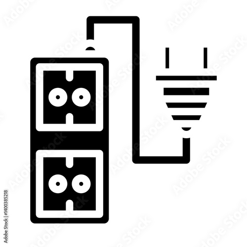 Power Strip Icon Style