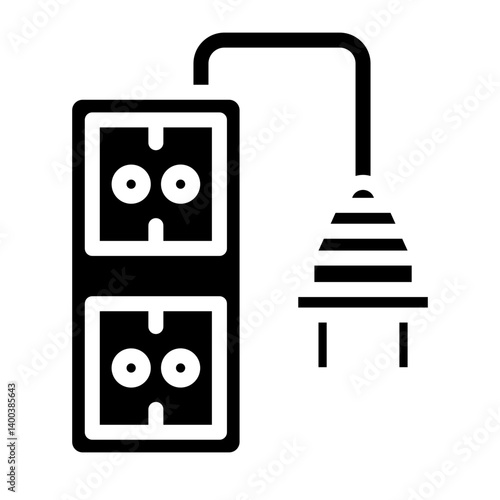 Extension Cord Icon Style