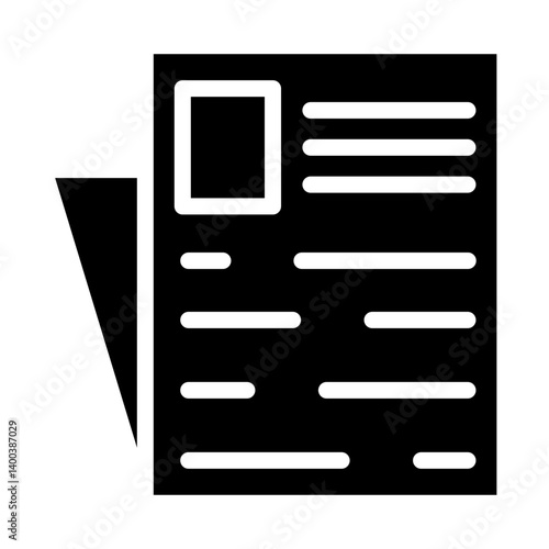 Newspaper Icon Style