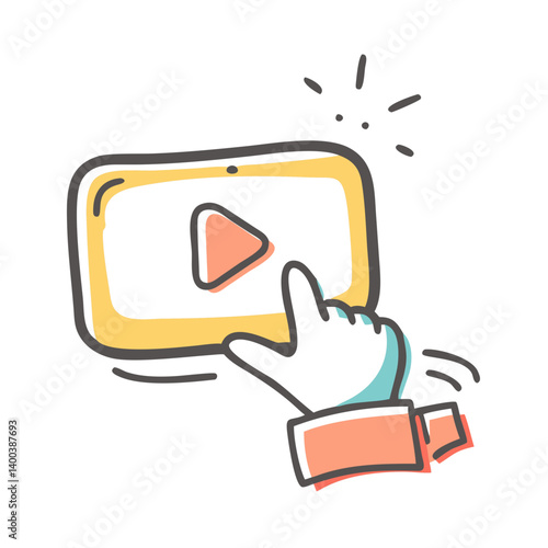 sponsored content icon, sponsored content vector illustration-simple illustration of sponsored content, perfect for sponsored content logos and icons