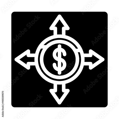 Business Ways Icon Style