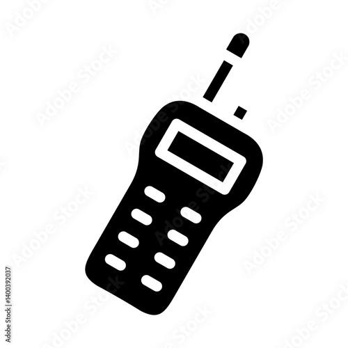Walkie Talkie Icon Style