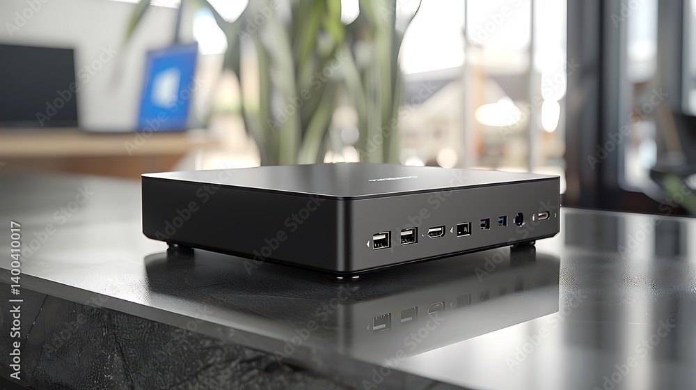 custom made wallpaper toronto digitalCompact Mini PC with Sleek Fanless Design for Silent Operation, Featuring HDMI, USB, Audio, and Network Ports – Ideal for Home Theater, Office, and Portable Computing with High Performance Efficiency