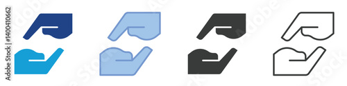 Interaction Icons Collection – Multiple Vector Styles Icons