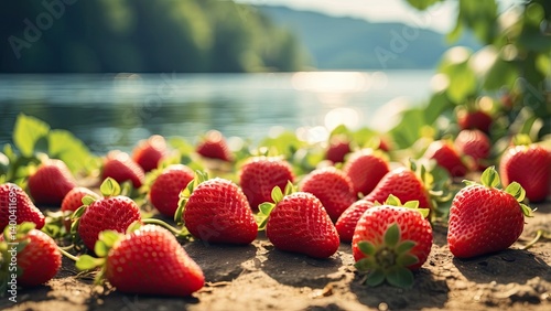 Nature comes alive in a vibrant display of colors, embracing the warmth and joy of Summer   under radiant sunshine.