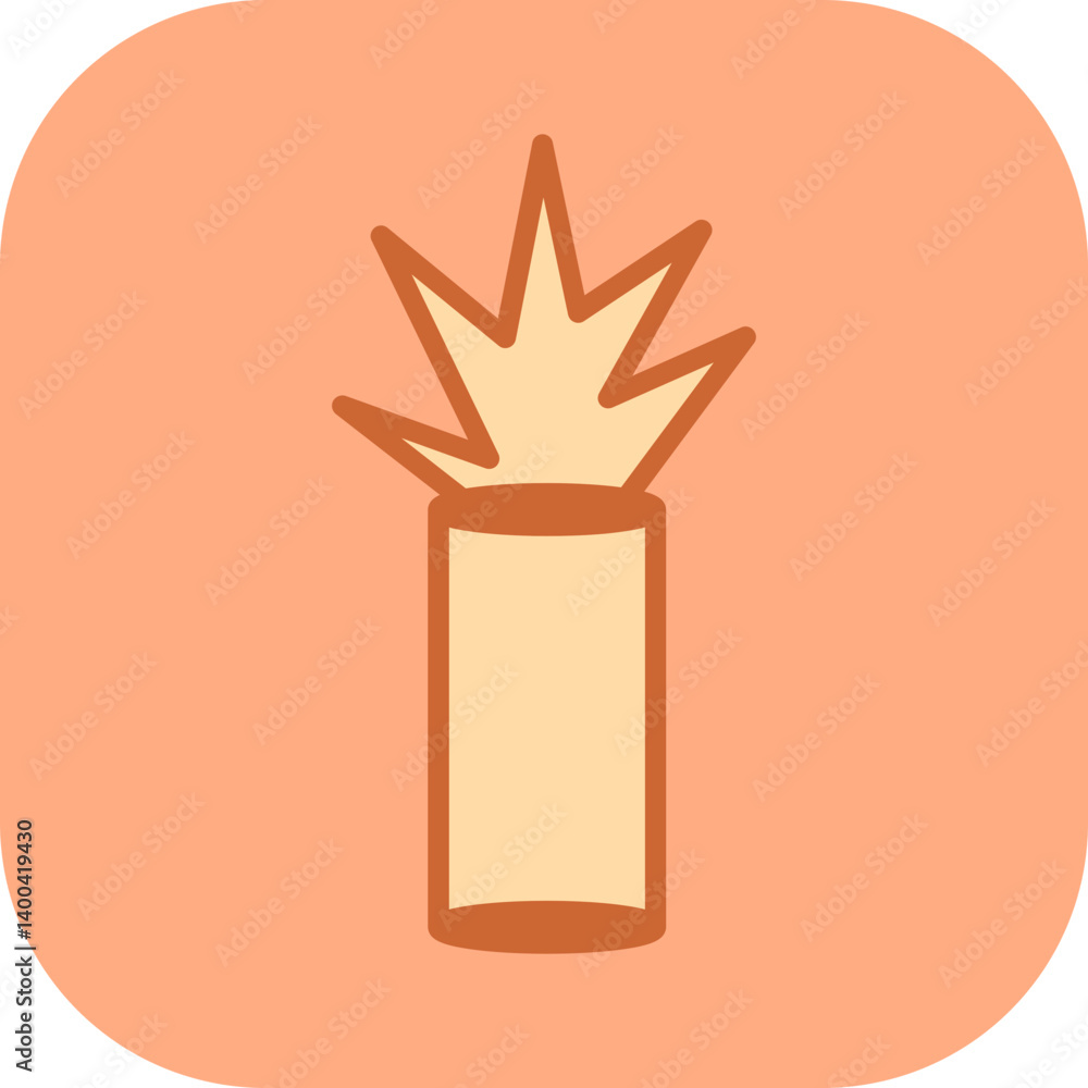 Road flares Vector Icon Road flares Vector Icon
