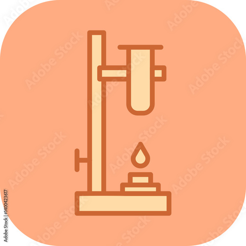Bunsen Burner Vector Icon