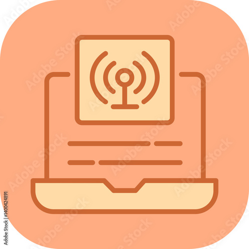 Intrusion Detection System Vector Icon