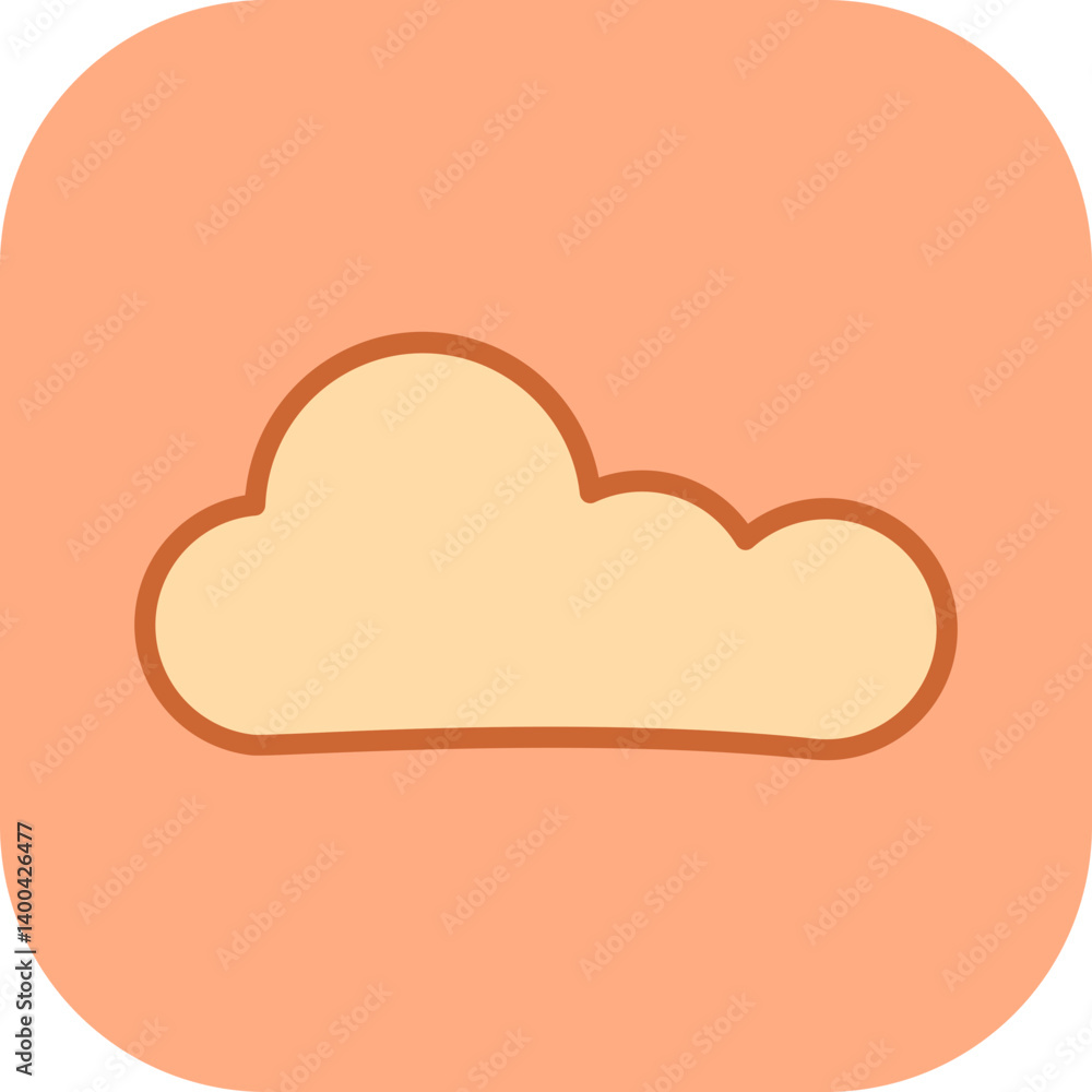 Cloud Vector Icon Cloud Vector Icon