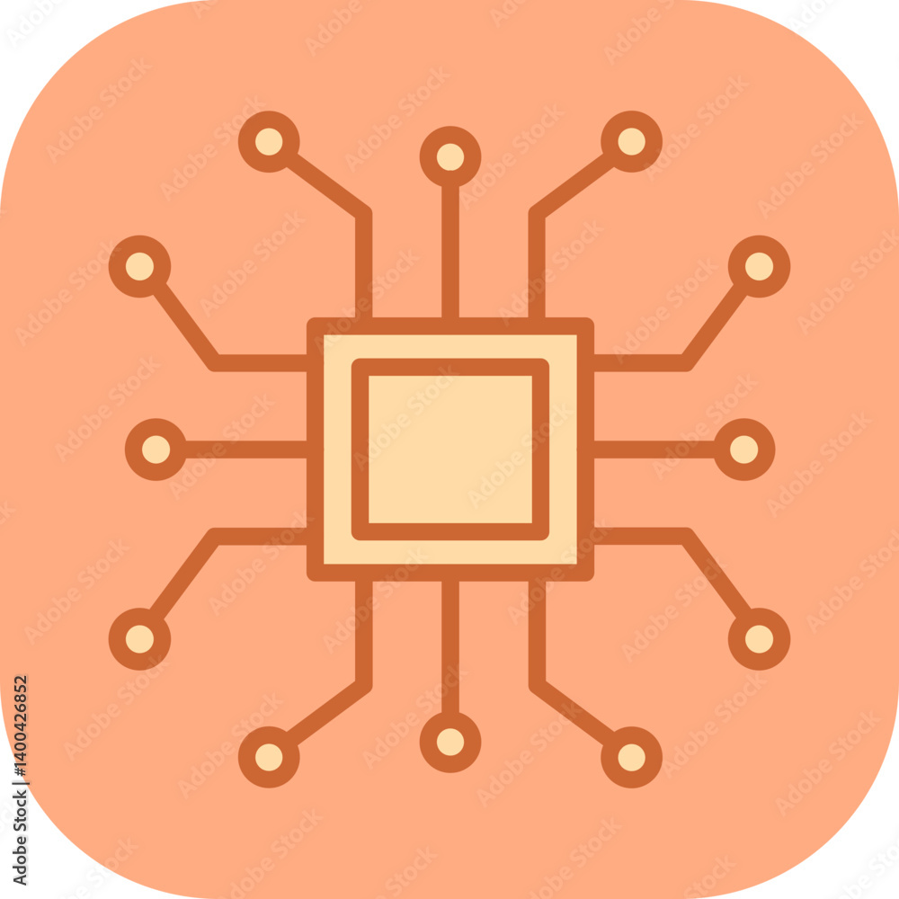 Artificial Intelligence Vector Icon Artificial Intelligence Vector Icon