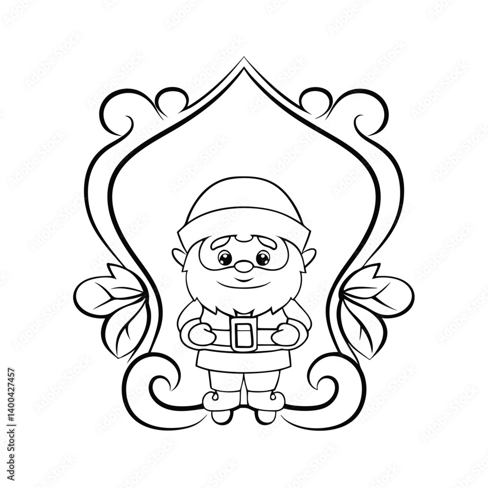 citrus fruits arranged in holiday wreath line art citrus fruits arranged in holiday wreath line art