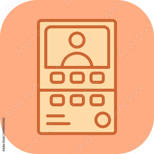 Intercom System Vector Icon
