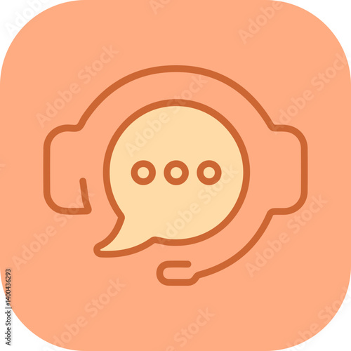Live Chat Vector Icon