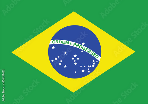 Brazil flag for football supporter can injoy this 