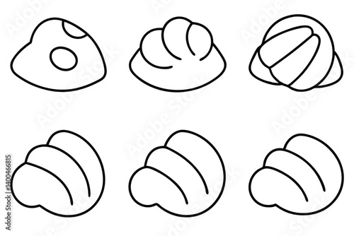 gnocchi line art minimalist design for kitchen decor