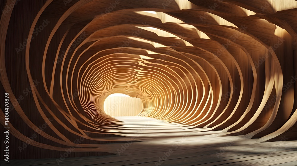 Fototapeta premium light in the tunnel