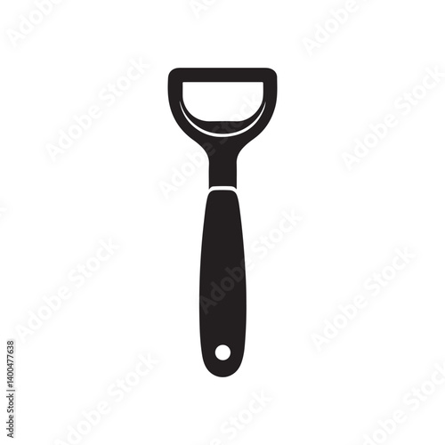 Kitchen Utensil Peeler Icon Isolated on White Background