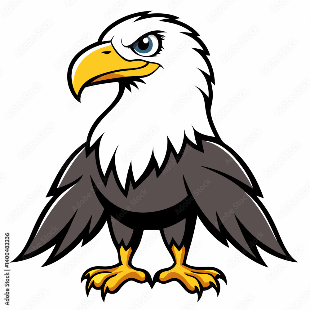 Obraz premium american bald eagle