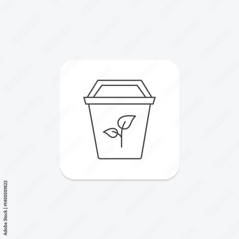Organic Compost Building, vector, pixel perfect, illustrator file Organic Compost Building, vector, pixel perfect, illustrator file