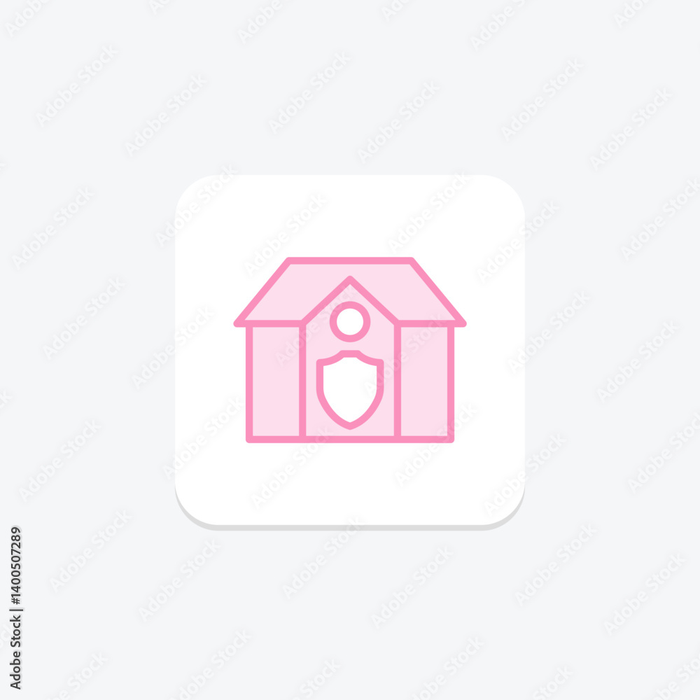 Farm Emergency Shelter, vector, pixel perfect, illustrator file Farm Emergency Shelter, vector, pixel perfect, illustrator file