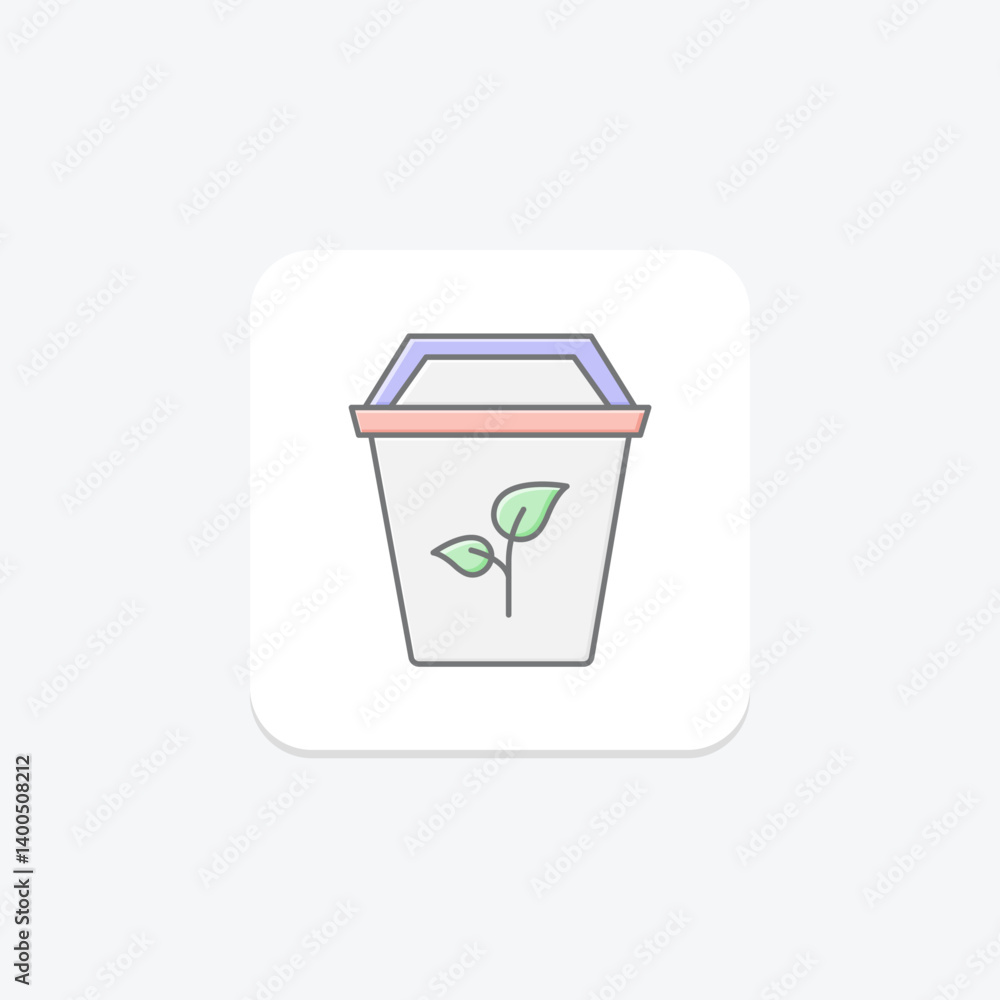 Organic Compost Building, vector, pixel perfect, illustrator file Organic Compost Building, vector, pixel perfect, illustrator file