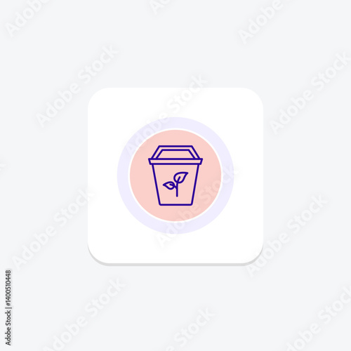 Organic Compost Building, vector, pixel perfect, illustrator file