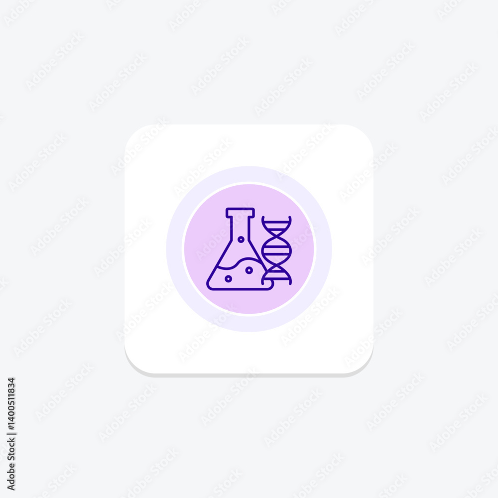 Animal Genetics Laboratory, vector, pixel perfect, illustrator file Animal Genetics Laboratory, vector, pixel perfect, illustrator file